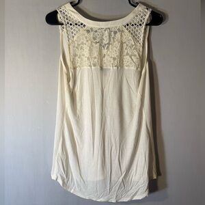 Express Cream Lace Women's Blouse